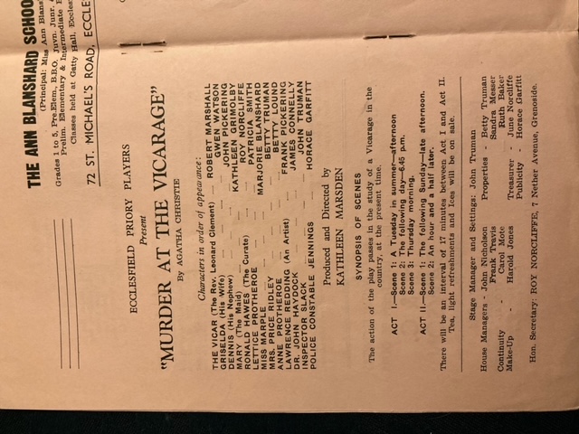 Murder At The Vicarage | EPPiC
